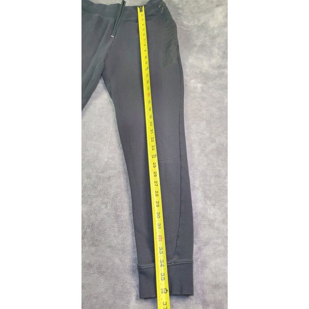 Gymshark Bold Jogger Mens Sz S Black Graphic Sweatpants A1A3W C28-94 - Picture 2 of 11